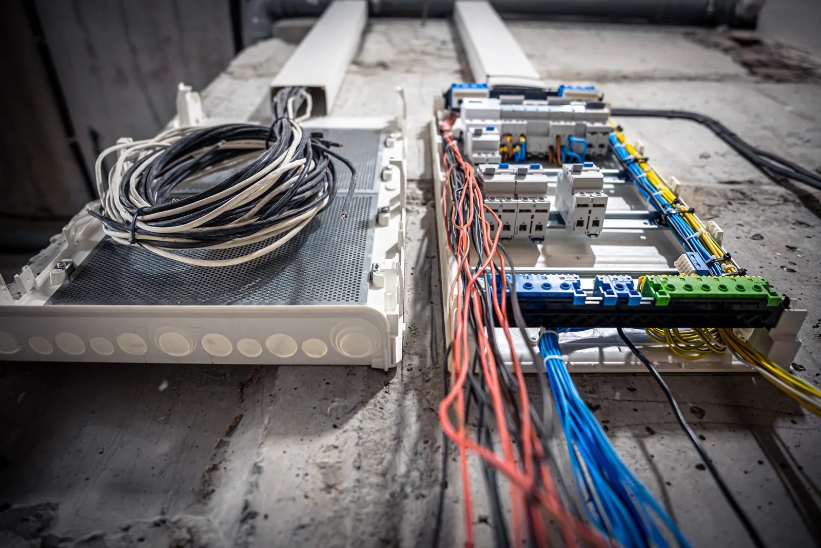 Anahtar teslim elektrik taahhüt saha çalışması